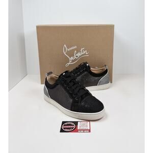 Size 8US - Christian Louboutin Louis Junior Orlato Flat Sneakers🖤 RETAIL $1K!